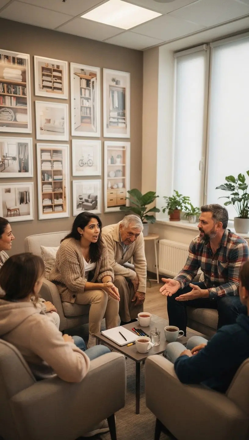 Mindfulness techniques enhancing decluttering coaching sessions